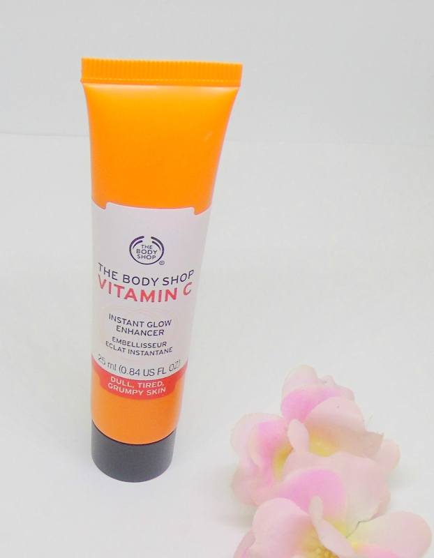 The Body Shop Vitamin C Instant Glow Enhancer Review Tube Standing