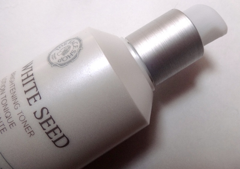 The Face Shop White Seed Brightening Toner cap