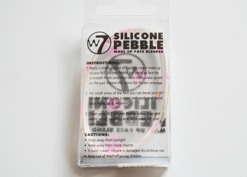 W7 Silicone Pebble Makeup Face Blender Review Instructions