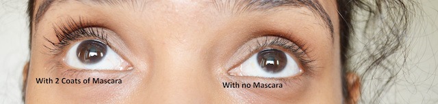 Yves Rocher Volume Vertige Lash Curler Effect Mascara eye swatch