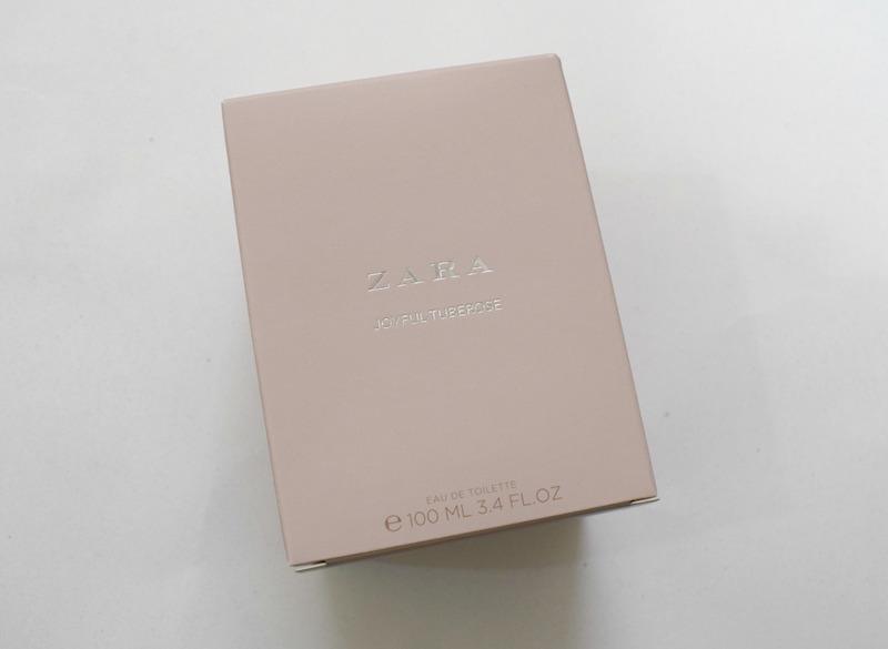 Zara Joyful Tuberose Eau De Toilette outer packaging