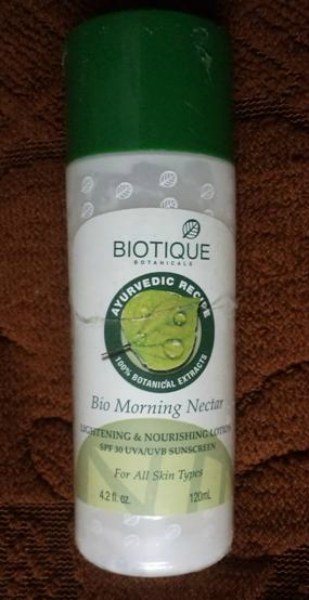 biotique+bio+morning+nectar+lightening+nourishing+lotion