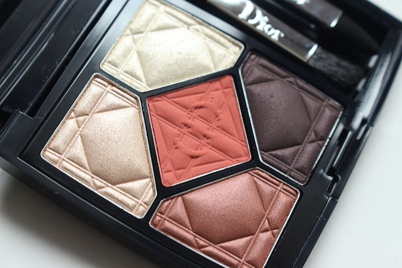 dior 5 color eyeshadow palette 767 inflame