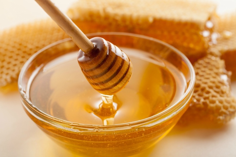 honey and honey comb