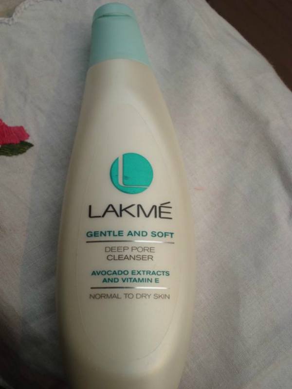 lakme+gentle+soft+deep+pore+cleanser