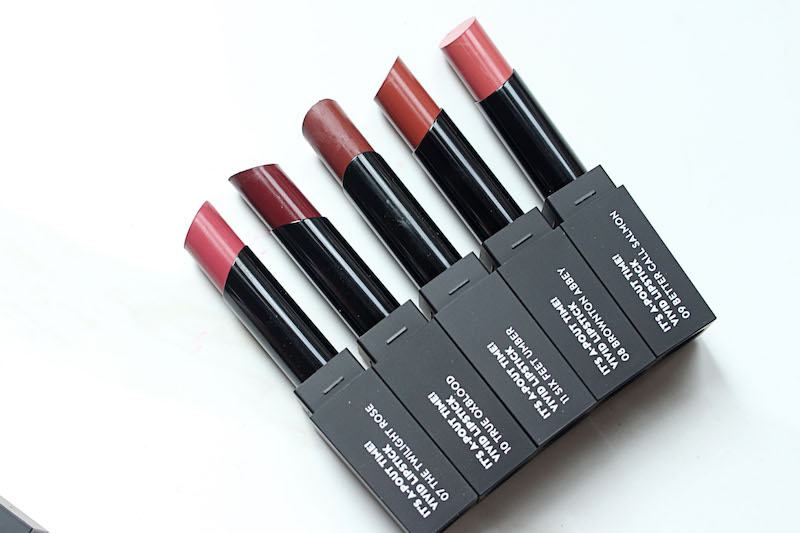 sugar cosmetics lipsticks new colors swatches