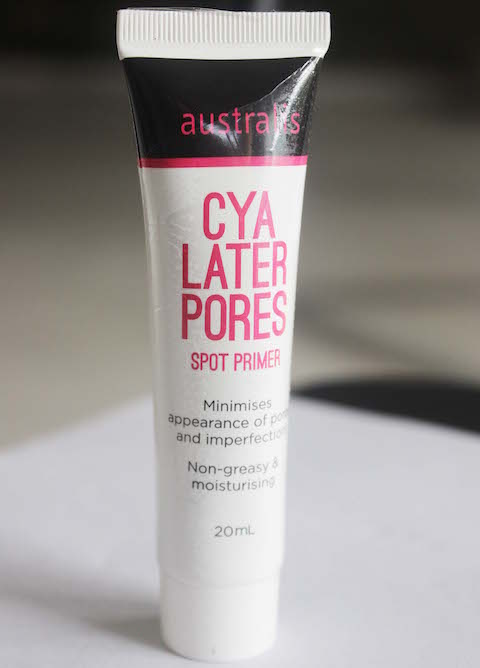 Australis Cosmetics Cya Later Pores Spot Primer tube