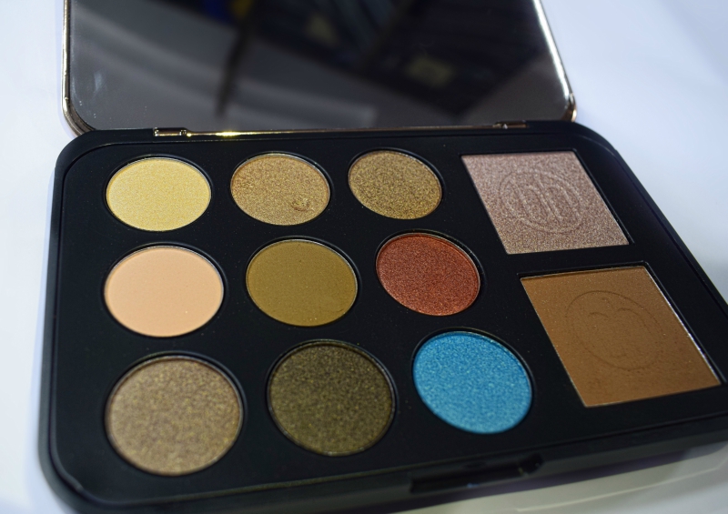 BH Cosmetics Bronze Paradise Eyeshadow, Bronzer and Highlighter Palette Review