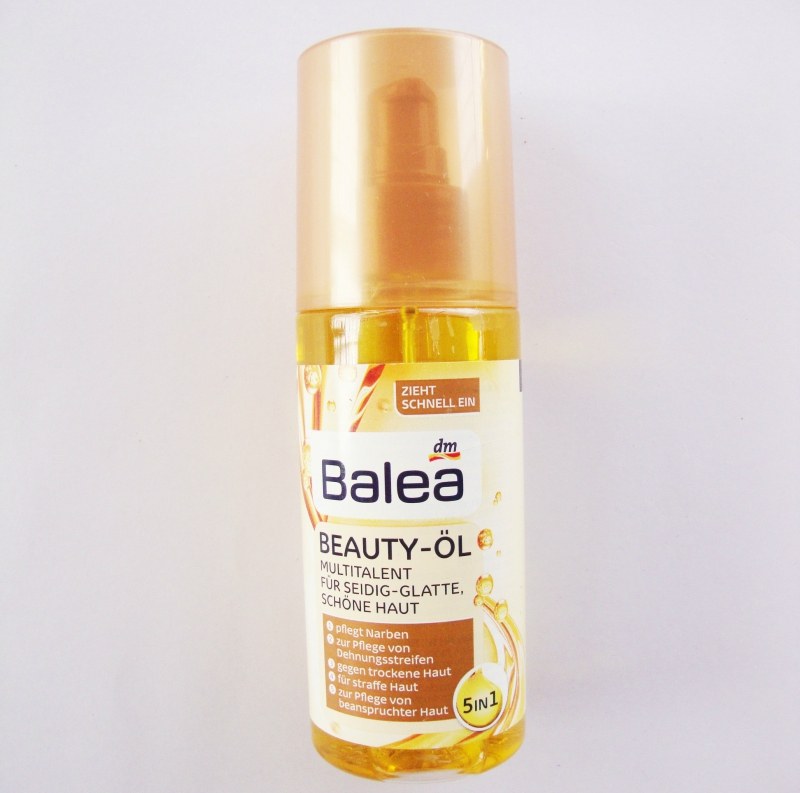 Balea Beauty Body Oil Review Bottle Front