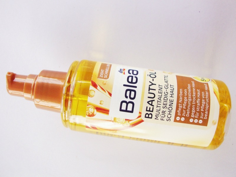 Balea Beauty Body Oil Review Open