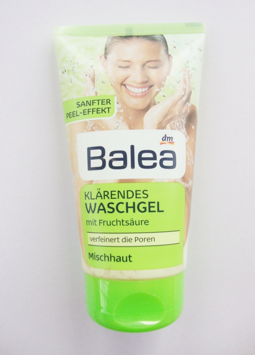 Balea Cleansing Face Gel with Fruit Acid Review