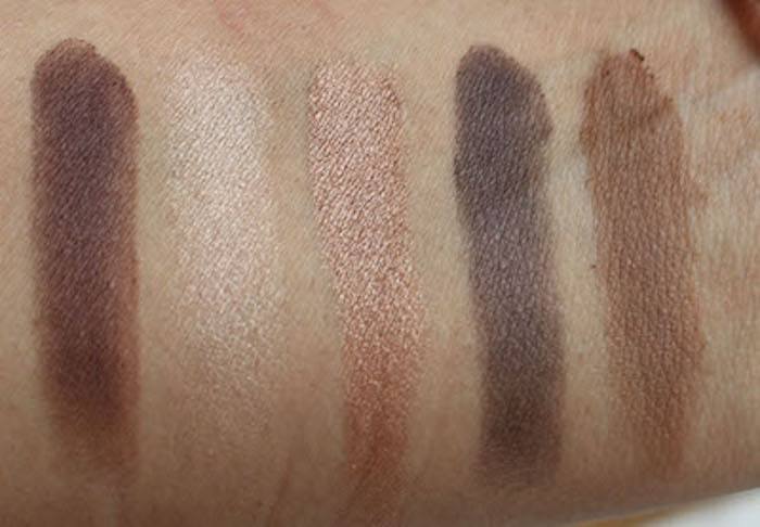 Dior 5 Couleurs 797 Feel Eyeshadow Palette swatches on hand