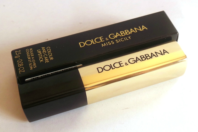 Dolce and Gabbana Miss Sicily Colour and Care Lipstick Annunziata 300 Packaging