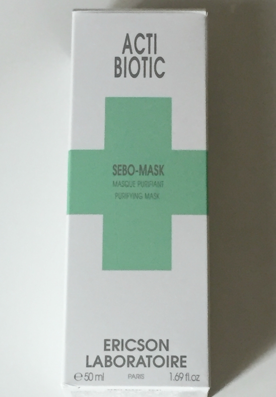 Ericson Laboratoire Acti-Biotic Sebo-Mask Review Packaging