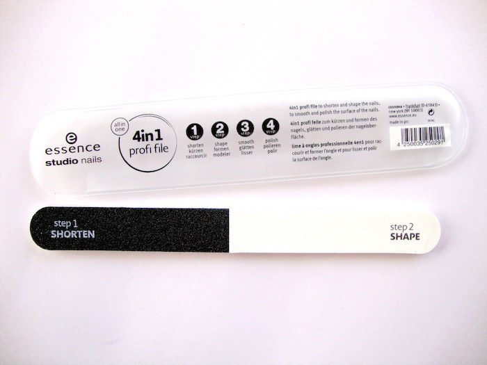 Essence Studio Nails Professional 4 in 1 Nail File Review