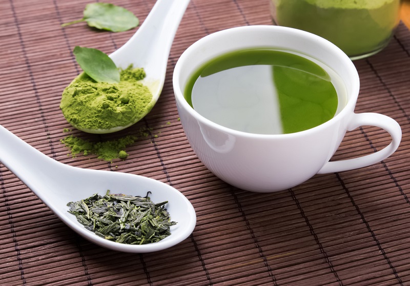 Green tea for hair regrowth