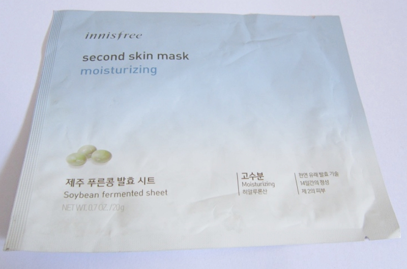 Innisfree Second Skin Mask Moisturizing Review