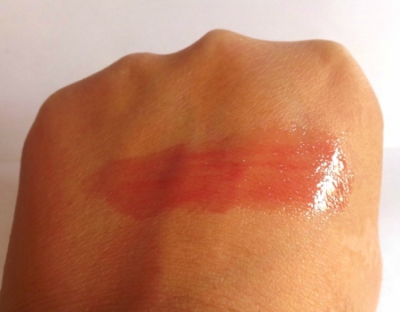 Jane Iredale PureGloss Lip Gloss Red Currant Review Hand Swatch