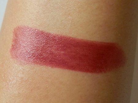 KleanColor Kleanista Lipstick Burnt Sugar Review Hand Swatch