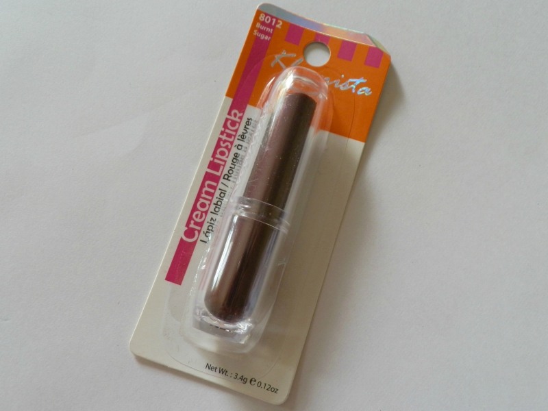 KleanColor Kleanista Lipstick Burnt Sugar Review Packaging