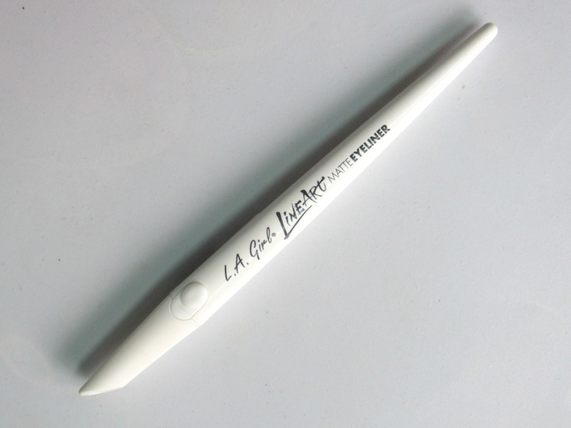 L.A. Girl Line Art Matte Eyeliner Pure White Review Pen