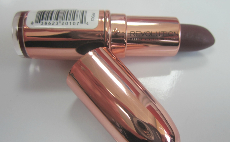 Makeup Revolution Rose Gold Lipstick Diamond Life Review