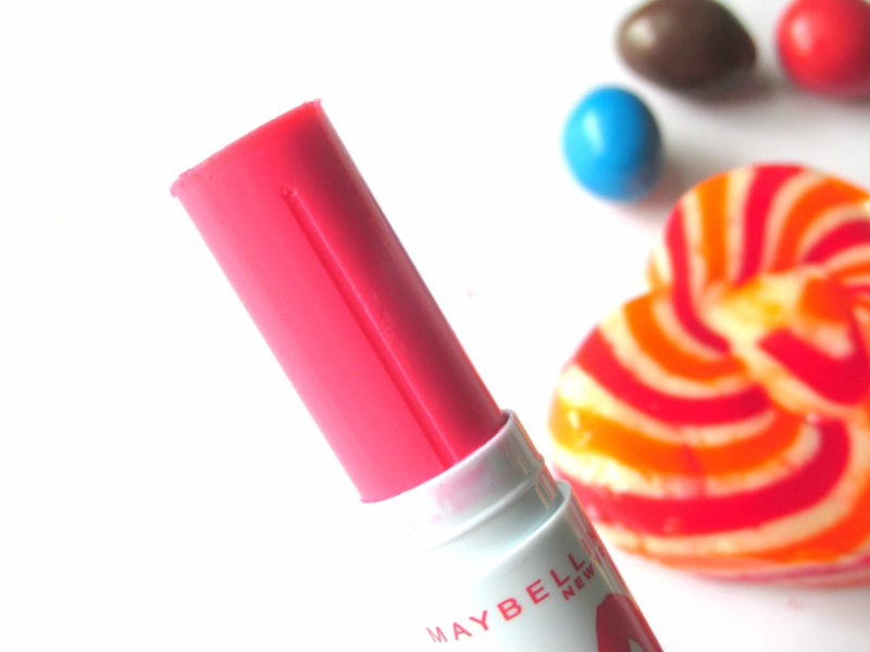 Maybelline Baby Lips Color Candy Rush Lip Balm Cotton Candy Review Close up