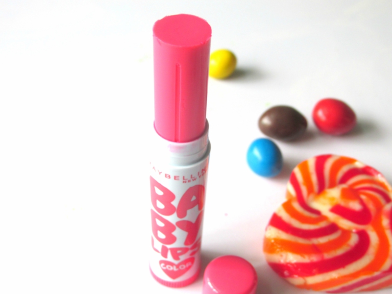 Maybelline Baby Lips Color Candy Rush Lip Balm Cotton Candy Review Full