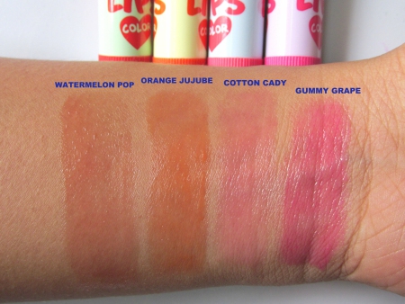 Maybelline Baby Lips Color Candy Rush Lip Balm Cotton Candy Review Swatch