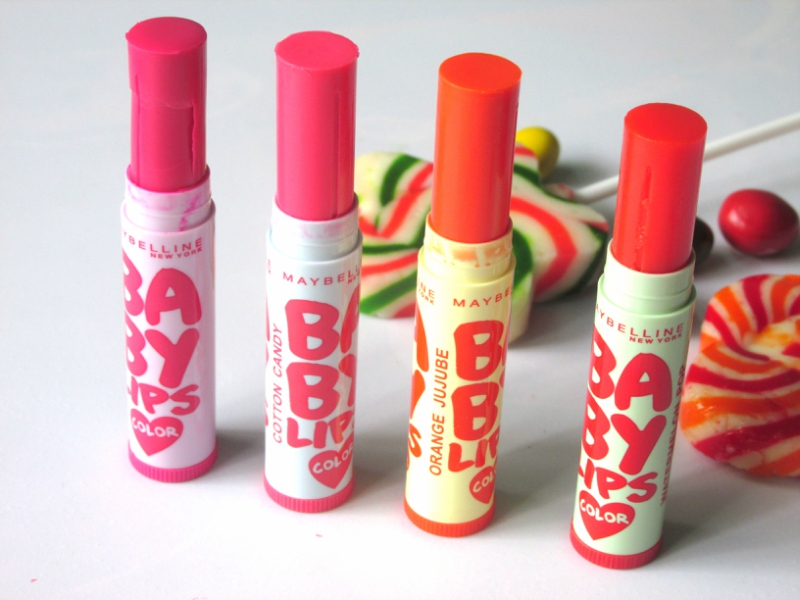 Maybelline Baby Lips Color Candy Rush Lip Balm Gummy Grape Review All Open Caps