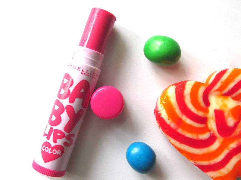 Maybelline Baby Lips Color Candy Rush Lip Balm Gummy Grape Review Open Cap