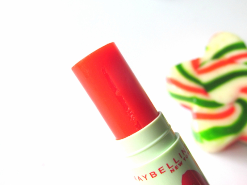 Maybelline Baby Lips Color Candy Rush Lip Balm Watermelon Pop Review Close up