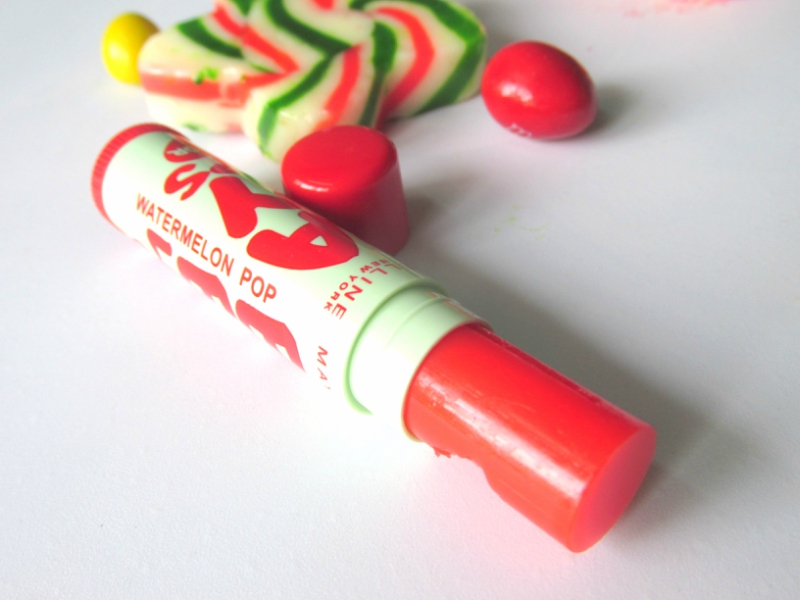 Maybelline Baby Lips Color Candy Rush Lip Balm Watermelon Pop Review
