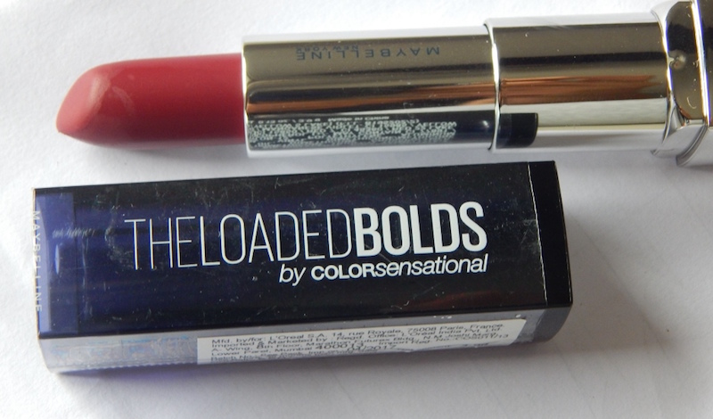 Maybelline The Loaded Bolds by Colorsensational Lipstick Berry Bossy tube