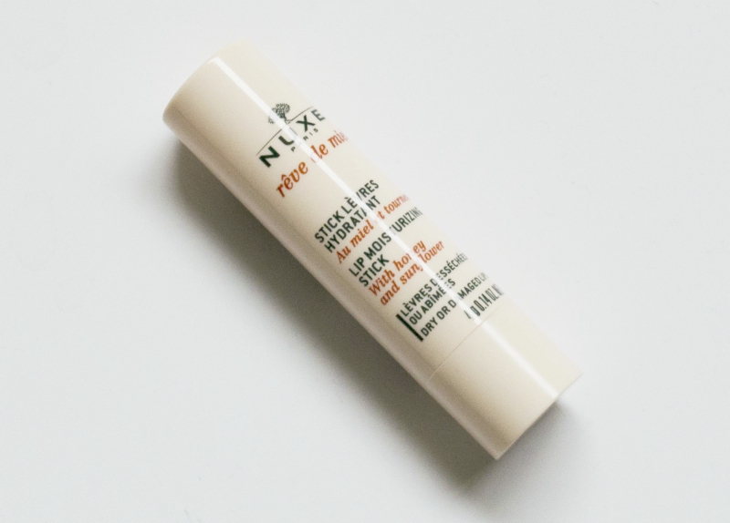 Nuxe Lip Moisturizing Stick Reve de Miel Review Packaging