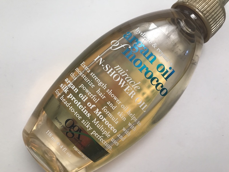 Ogx Argan Oil of Morocco Extra Strength Miracle In Shower Oil bottle