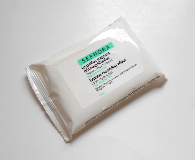 Sephora Collection Express Cleansing Wipes packaging