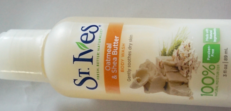 St. Ives Oatmeal and Shea Butter Body Wash Review