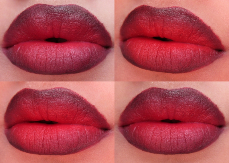Step by Step Lip Makeup Tutorial 3 Different Gradient Lips Tutorial Red and Wine Final Look