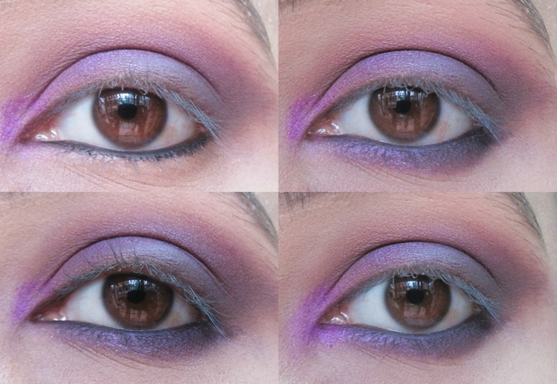 Step-by-Step Makeup Tutorial - Plum and Purple Smoky Eyes Step 2