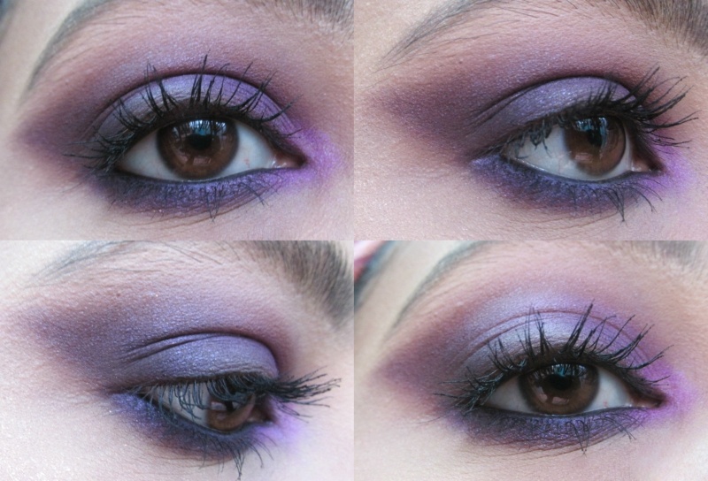 Step-by-Step Makeup Tutorial - Plum and Purple Smoky Eyes Step 3