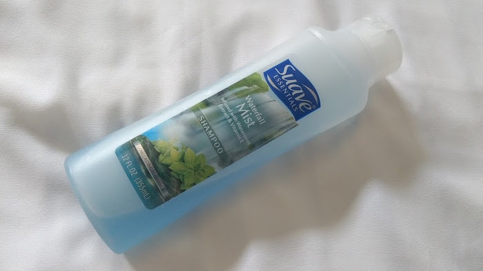 Suave Waterfall Mist Shampoo packaging