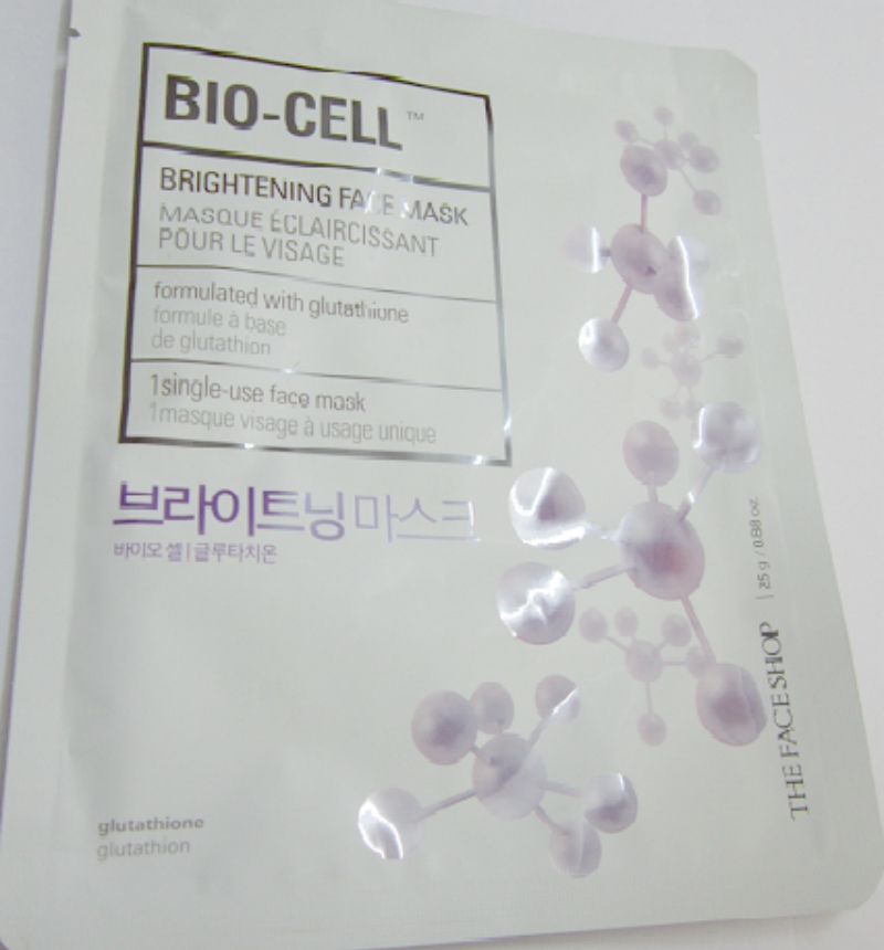 The Face Shop Bio-Cell Brightening Face Mask Review