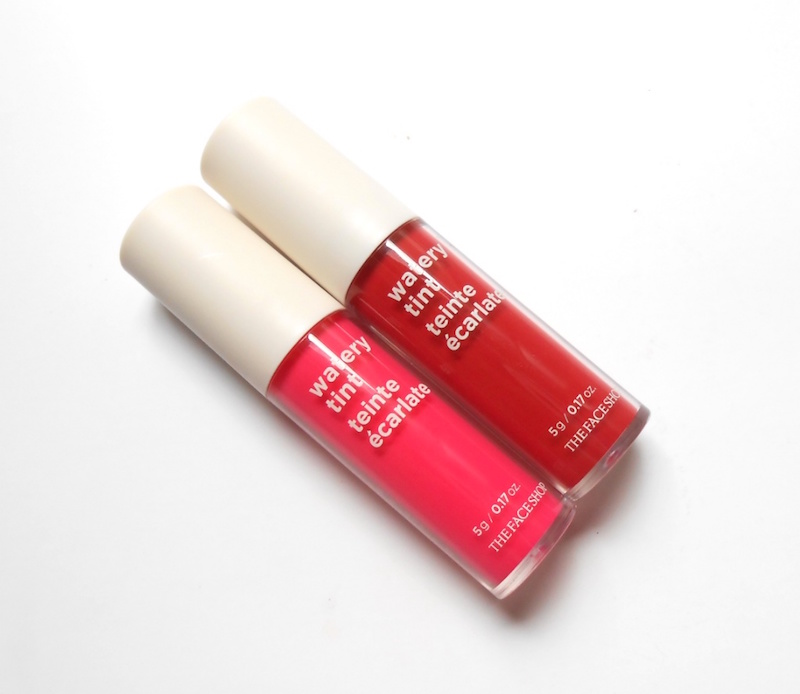 The Face Shop Watery Tint Pink Bella and Red Up