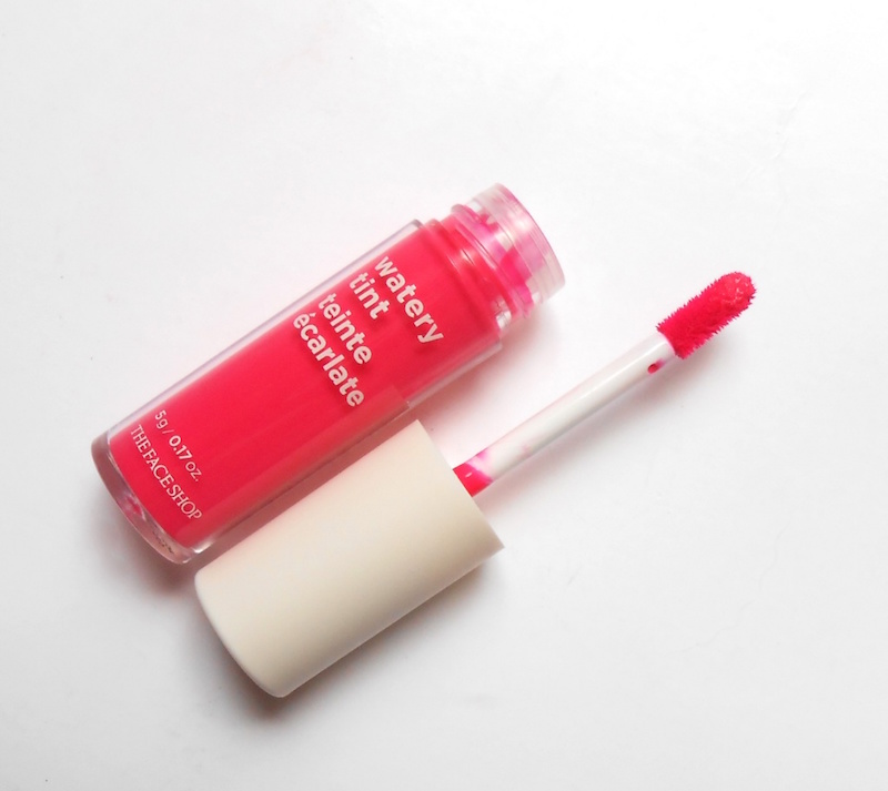 The Face Shop Watery Tint Pink Bella open