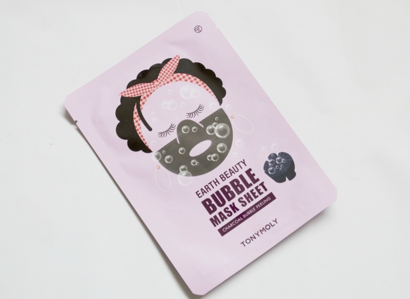 Tony Moly Earth Beauty Bubble Sheet Mask Review