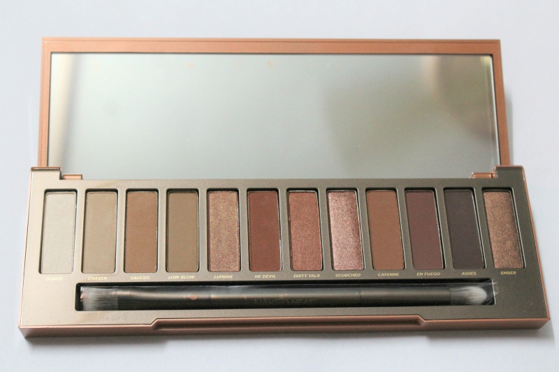 Urban Decay Naked Heat Eyeshadow Palette Review
