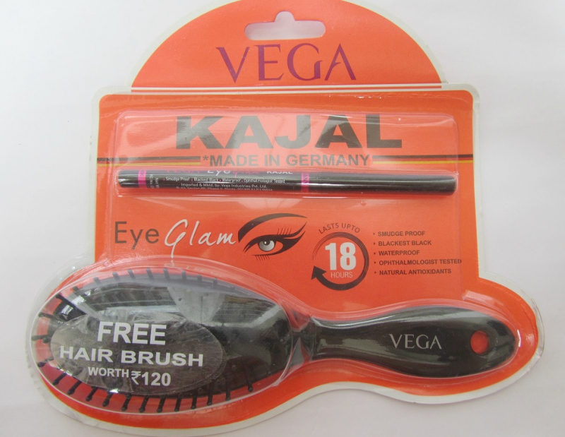 Vega Eye Glam Kajal Review Packaging