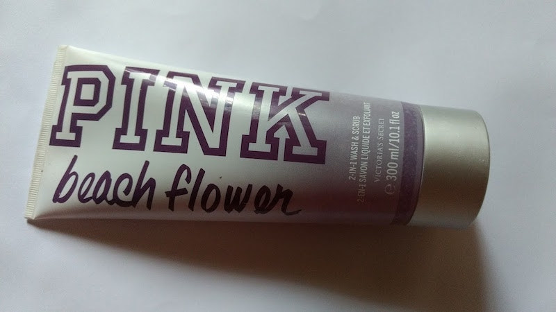 Victorias Secret Pink Beach Flower 2 in 1 Wash and Scrub Review