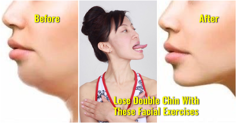 7 Best Facial Yoga Exercises for Double Chin 